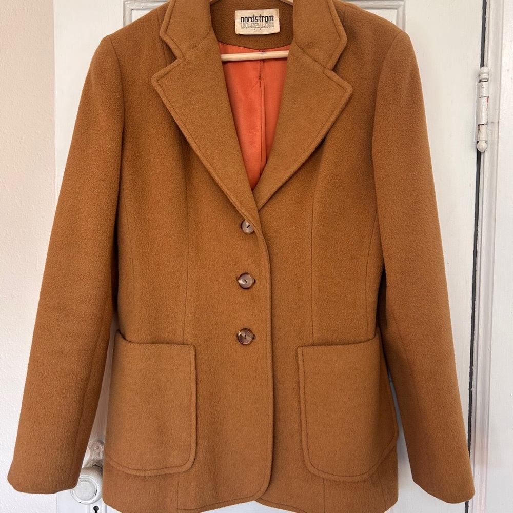 Vintage 100% Camel Hair Blazer